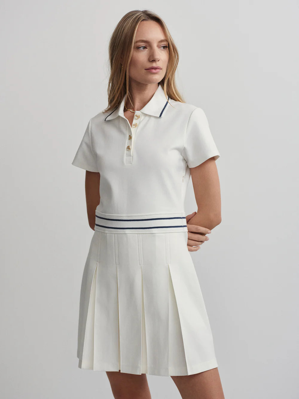 Amar Tennis Dress  - Snow White