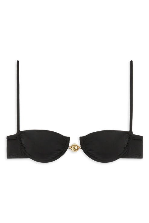 Hammond Top - Black Lurex