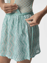 Load image into Gallery viewer, Miniskirt Multicolor Italian detail
