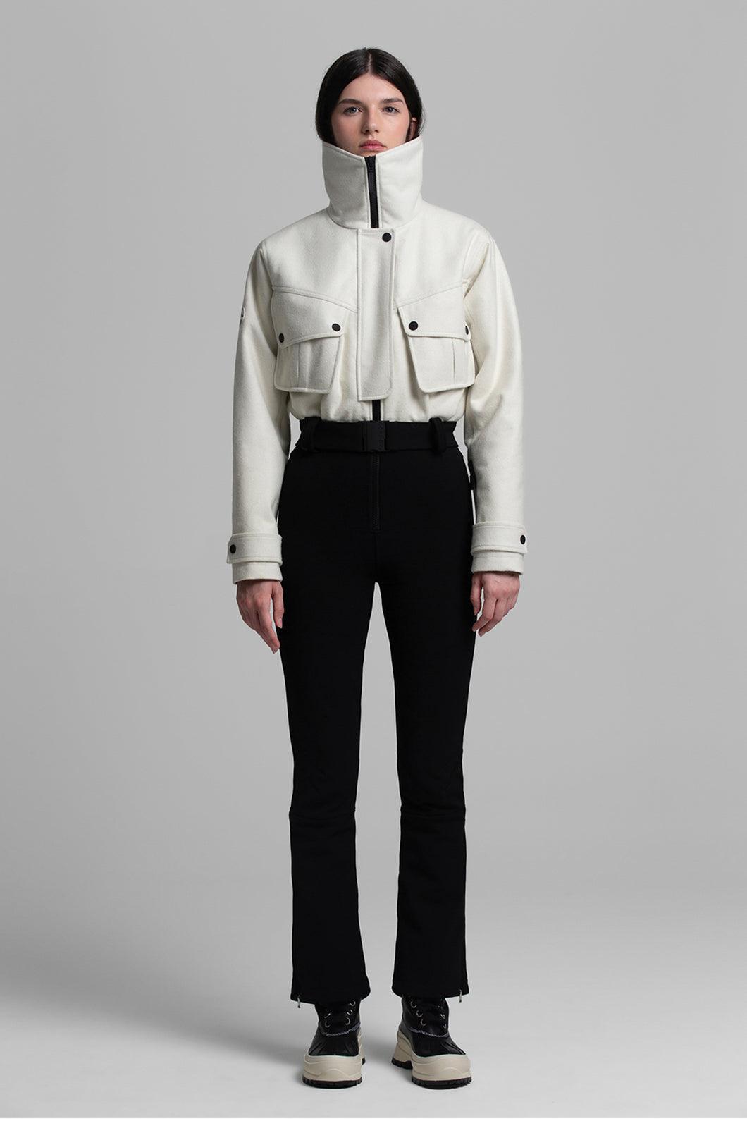 Telluride Ski Suit - Natural/Onyx