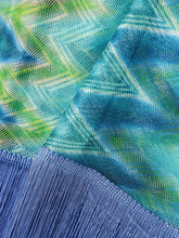 Load image into Gallery viewer, Wrap Skirt - Fringes and Faded Stripes

