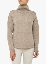 Load image into Gallery viewer, Arion Cashmere Chunky-Knit High-Neck - Mushroom
