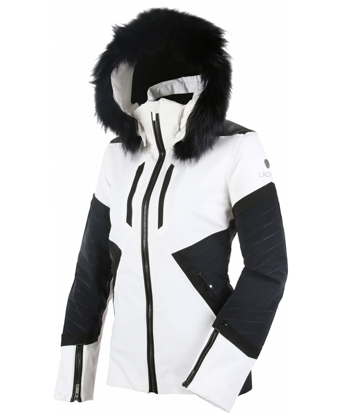 MUSE Ankle Panel Performance Ski Jacket - White