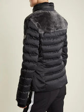 Load image into Gallery viewer, Rhea Limited Edition Shearling Trimmed Technical Ski Jacket - Black
