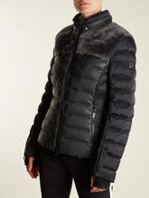 Load image into Gallery viewer, Rhea Limited Edition Shearling Trimmed Technical Ski Jacket - Black

