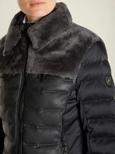 Load image into Gallery viewer, Rhea Limited Edition Shearling Trimmed Technical Ski Jacket - Black
