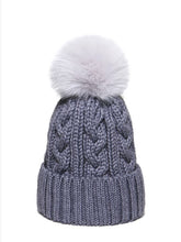 Load image into Gallery viewer, Soft Chapka Shadowfox Wool Hat - Grey
