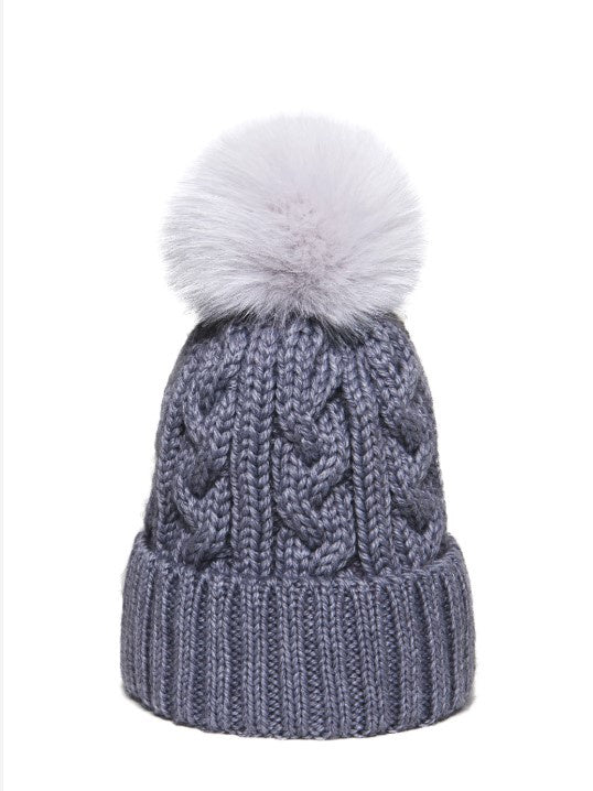 Soft Chapka Shadowfox Wool Hat - Grey