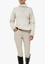 Load image into Gallery viewer, Arion Cashmere Chunky-Knit High-Neck - Off-White
