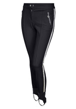 Load image into Gallery viewer, MAFFEI LUREX SKINNY SKI LEGGINGS - BLACK
