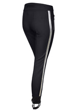 Load image into Gallery viewer, MAFFEI LUREX SKINNY SKI LEGGINGS - BLACK
