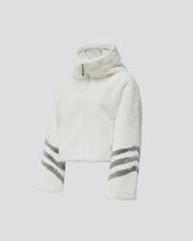 Load image into Gallery viewer, Noelle faux-fur jacket - Snow White
