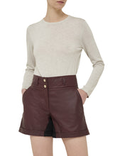 Load image into Gallery viewer, Faran Cashmere Round-Neck Layer - Ash White
