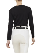 Load image into Gallery viewer, Faran Cashmere Round-Neck Layer - Black
