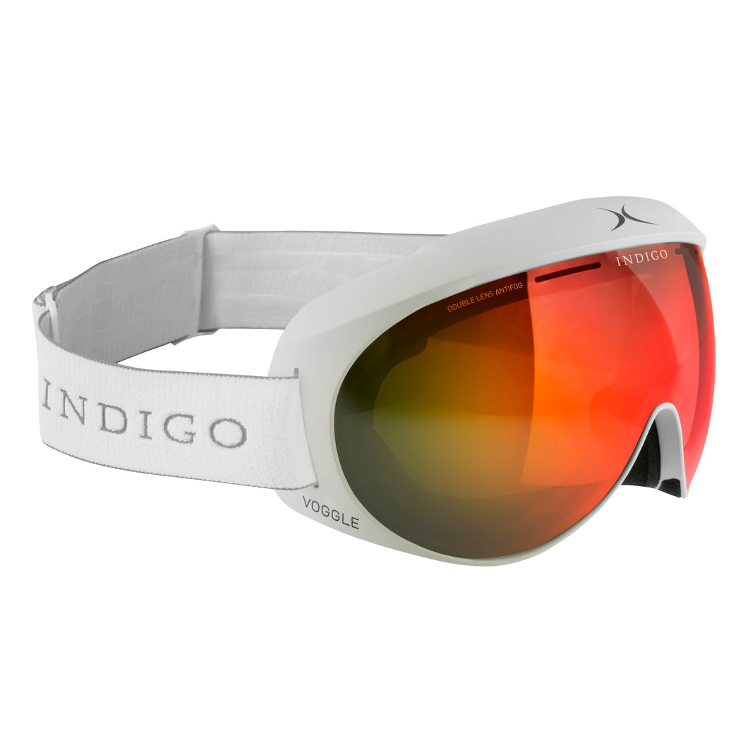 Voggles Goggles Asia Fit - Mirror Red White