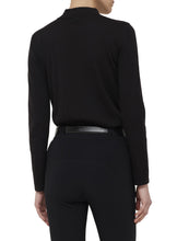Load image into Gallery viewer, Lark Cashmere Mock-Neck Layer - Black
