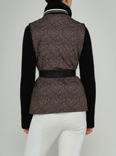 Load image into Gallery viewer, Jilly Tweed-Print Ski Jacket - Moss
